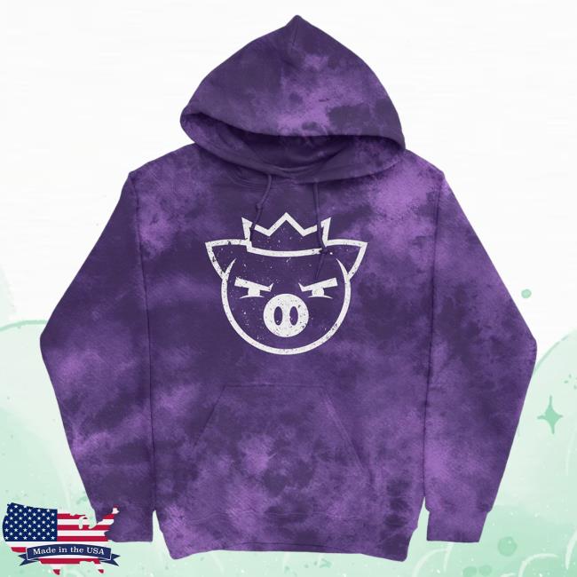 Official Technoblade Mech Store Technoblade Ghost King Glow In The Dark Hoodie (Purple Cloud Wash) Shirt 2023 Technoblade Apparel Clothing Shop