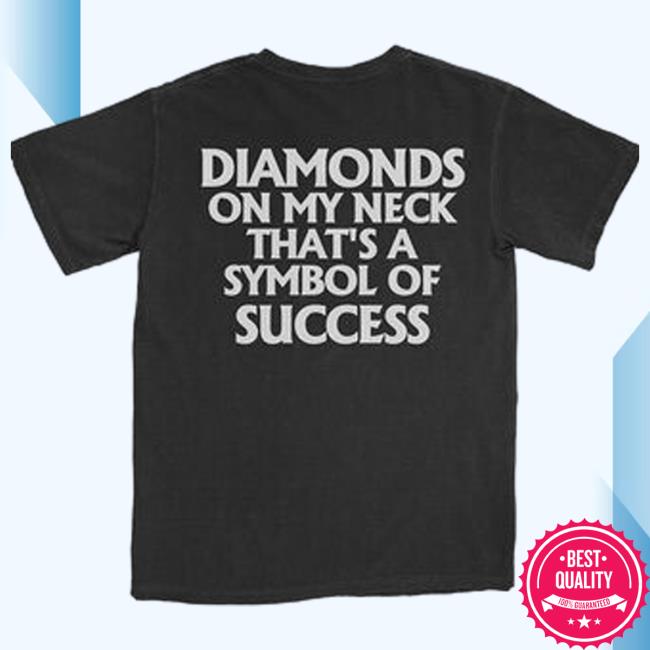 Kevin Gates Merch Diamonds On My Neck Top Shirt Kevin Gates Merch Diamonds On My Neck Shirt New