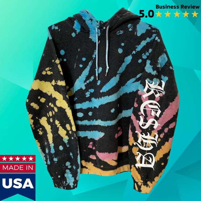 Official Kesha Tour Merch Ke$Ha Logo Tie Dye Sweatshirt Ke$ha Clothing Store Shop