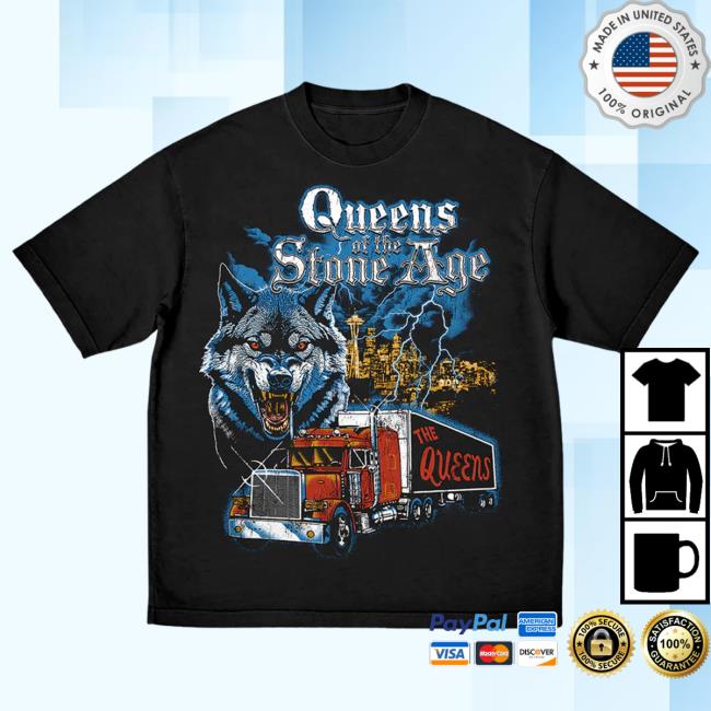 Queens Of The Stone Age Merch Shop Qotsa Classics: Truck Tee