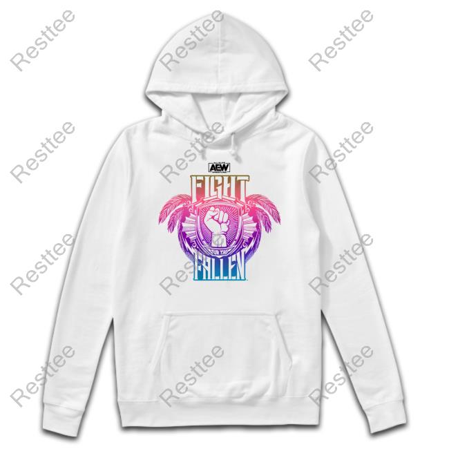 ShopAEW Fight For The Fallen Crewneck Sweatshirt