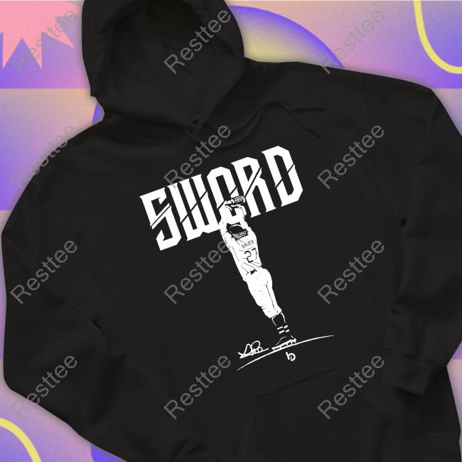 Trevor Bauer Sword T-Shirt Trevor Bauer Sword Hoodie
