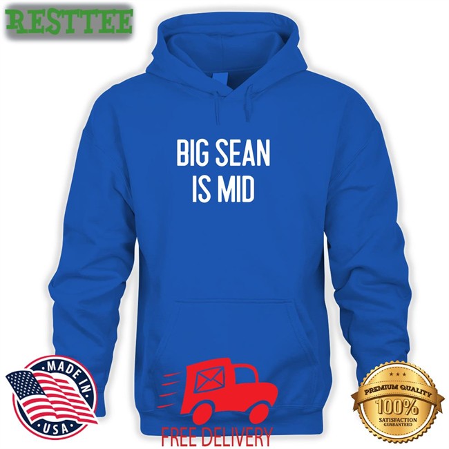 Big Sean Is Mid Tee Shirts Red Barstool Sports Barstool Sports Big Sean Is Mid TShirts Red Barstoolsports