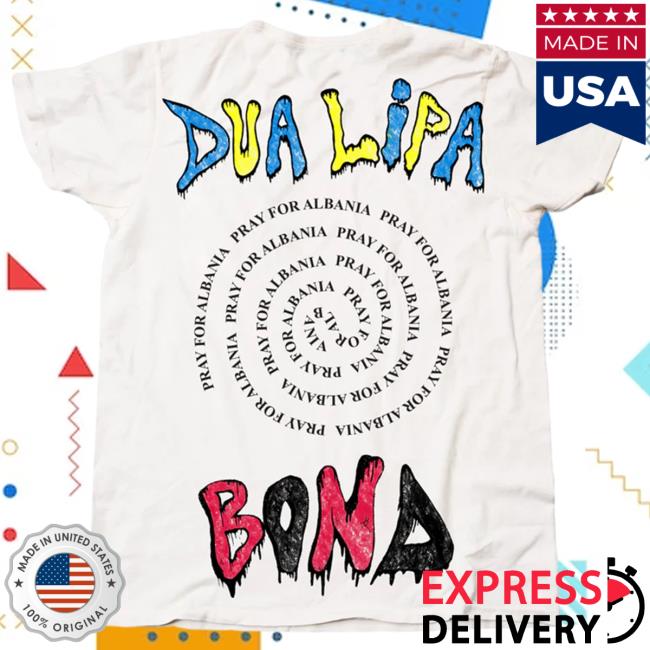 Dualipa Merch Store Pray For Albania Tee Dualipa Merch Store Pray For Albania New T Shirt