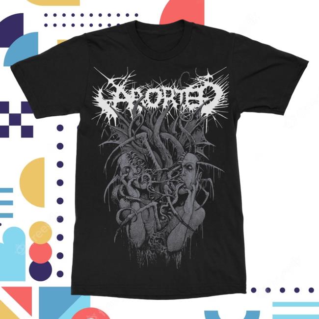 Official Indie Merch Store Shop Aborted "Dementophobia" Tees IndieMerchStore