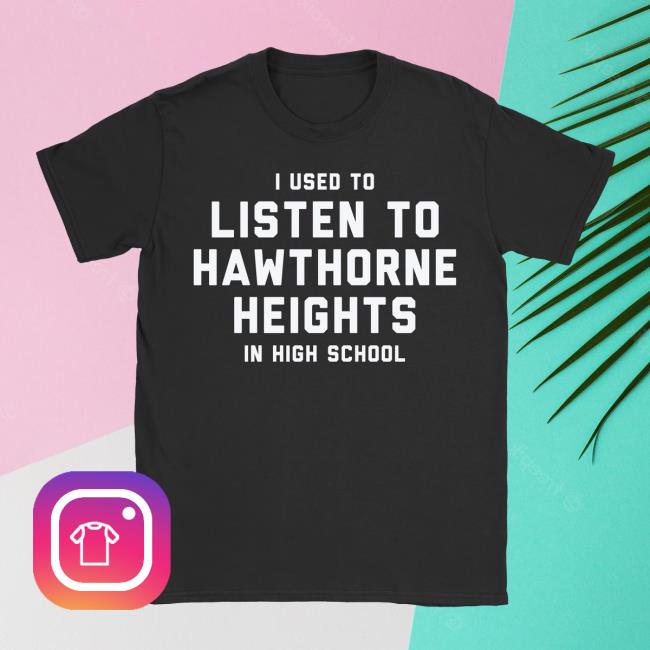 Official Hawthorne Heights Merch High School Hoodies