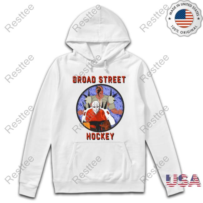 Official Broad Street Hockey Swag Merch Broad Street Hockey Road Warrior Shirt