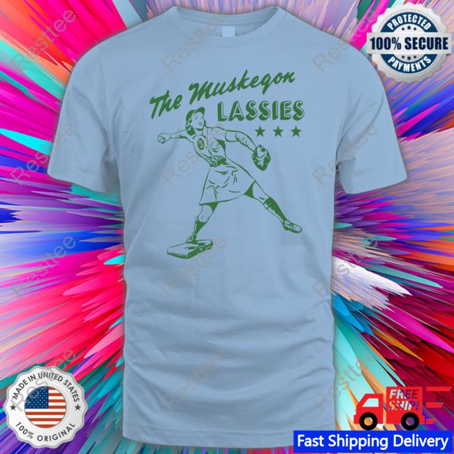 The Muskegon Lassies Tee Shirt The Muskegon Lassies Shirt Yellow