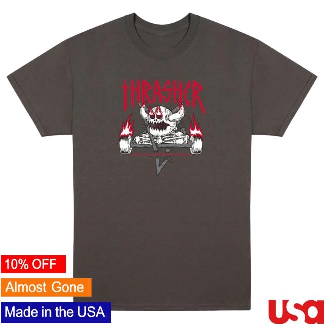 Official Thrasher Magazine Shop Thrasher Magazine Monster-Gram Shirt