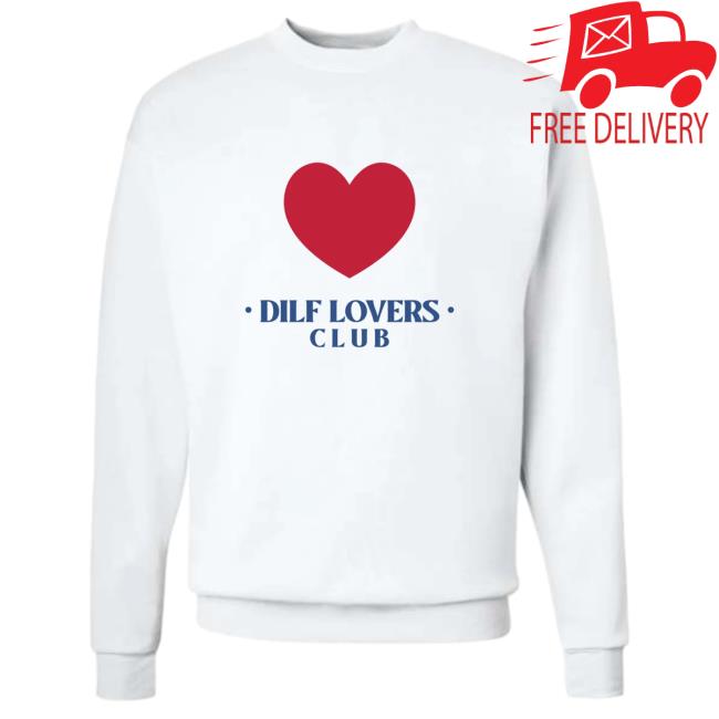Official SadieCrowell Merch Sadie Crowell Dilf Lovers Club White Hoodie