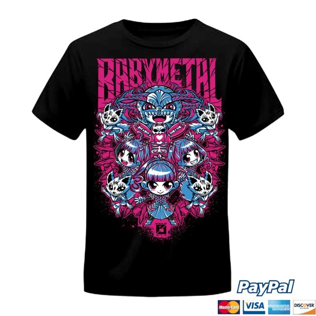 Babymetal Tee - By Pjmetalart