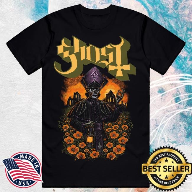 Official Ghost Band Peacefield Tee Ghost Rock Band