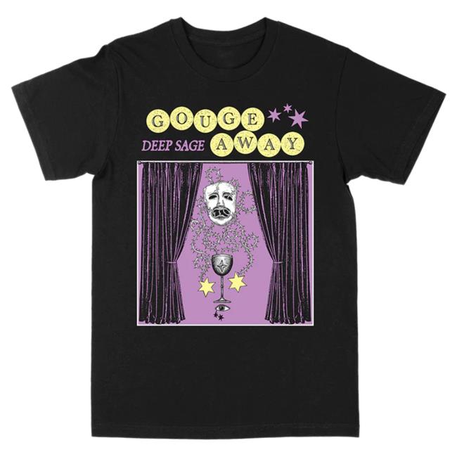 Official Death Wish Store Deathwish Gouge Away "Deep Sage" Black Popover Shirt Deathwish Inc