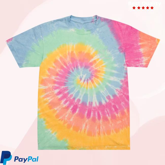 Yujin Clothing Boy In Love Tie Dye T-Shirts Sherbet Rainbow Tie-Dye