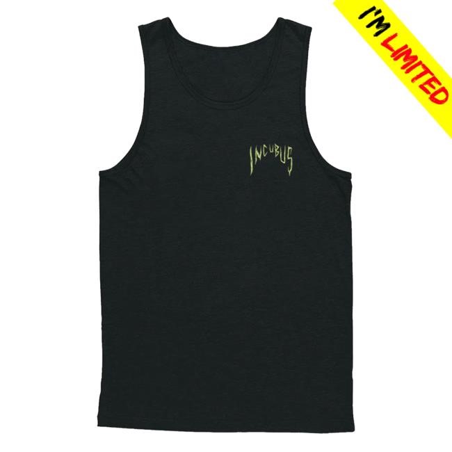 Incubus Magic Mushroom Skull Tank Tees | Incubus Official Merch Store Shop Incubus Magic Mushroom Skull Tank T Shirt | Incubus Official Merch Store Shop