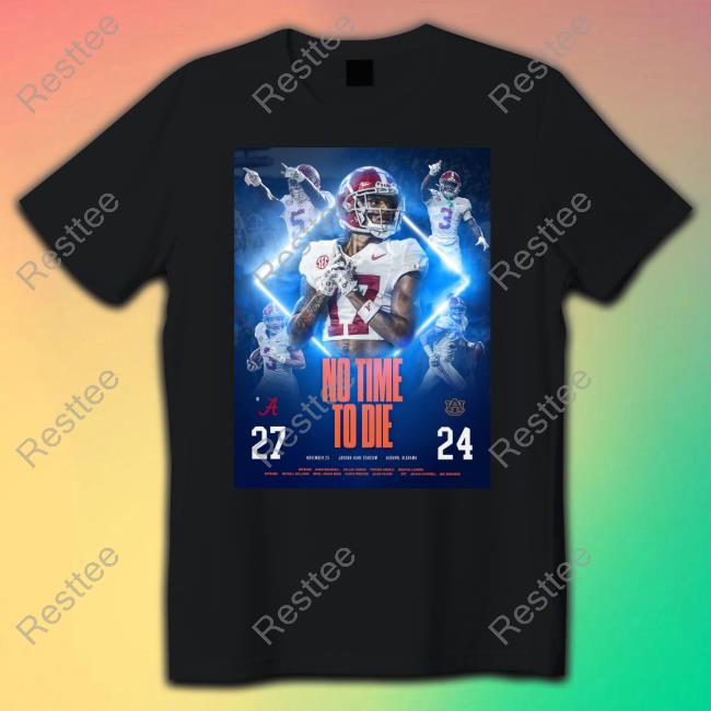 No Time To Die 27 24 Shirt