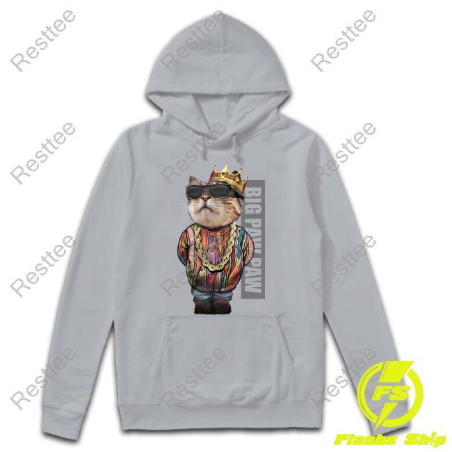 Paw Paw Cat Hoodie Kenneth Hinkle Abilene Man Wear Cat Long Sleeve T-Shirt