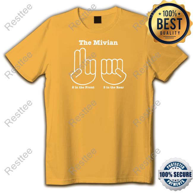 The Minivan 2 In The Front 5 In The Rear Long Sleeve Tee The Minivan 2 In The Front 5 In The Rear T-Shirt