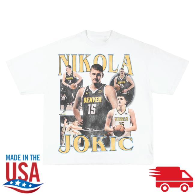 Official Game Changer Nikola Jokic 2 Top Shirt White GameChanger