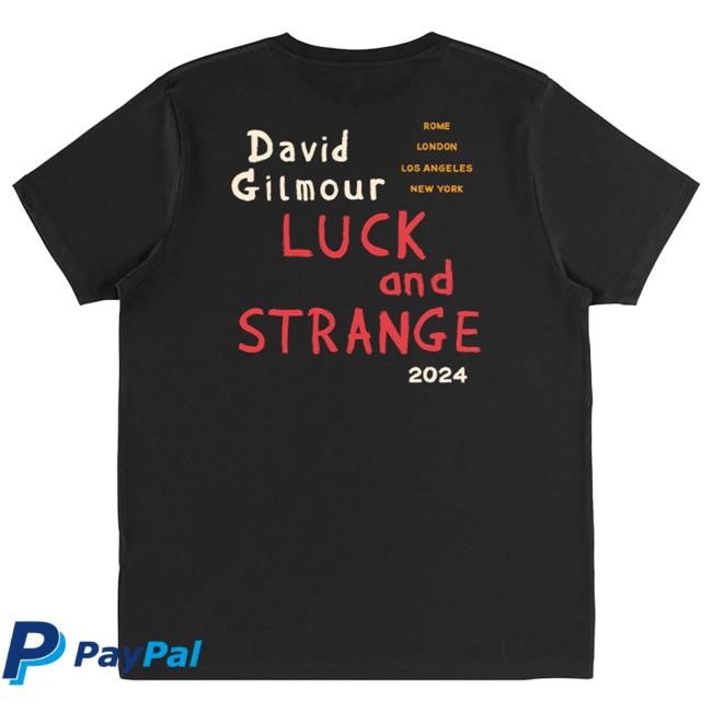 Stage Shot Shirt Black Shirt - David Gilmour