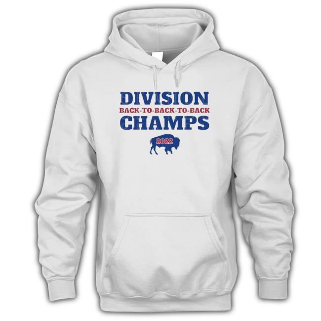 Best Buffalo Division Back To Back To Back Champs 2022 Shirt