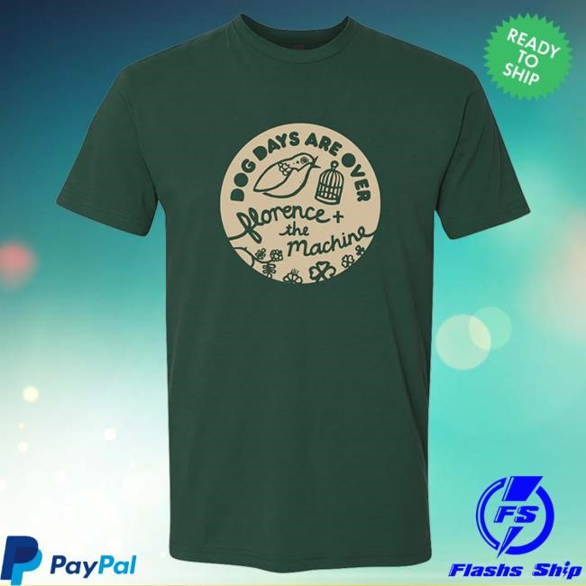 Official Florence & The Machine Dog Days Tees (Forest)