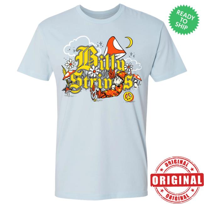 Official Billy Strings Merch Store Sleeping Wizard Tee Shirt