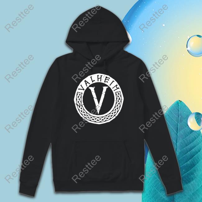 Valheim Emblem Black T Shirt