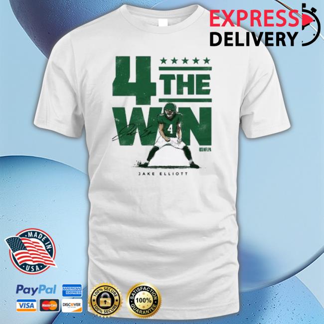 4 The Win Jake Elliott Win G Crewneck Sweatshirt 4 The Win Jake Elliott Win G Shirt