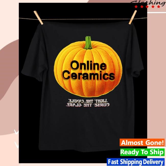 Official Online Ceramics Light the Candle Black Top Shirt