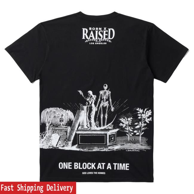 Official Born X Raised Merch Store Shop Beer Tees: Black BornxRaised
