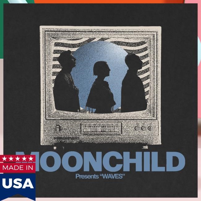 Official Hello Merch Moonchild Moonchild Silhouettes Black T Shirt HelloMerch
