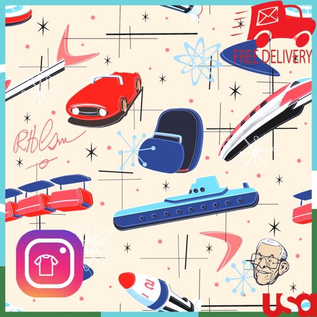 Gurr-Mobile Retro Rewind Hawaii Shirt by Park Candy Gurr-Mobile Retro Rewind Button-up
