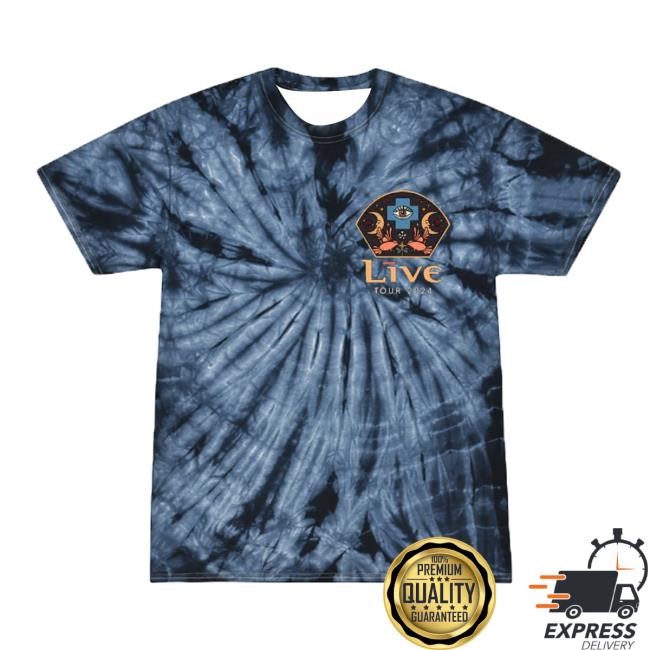 Live Tie Dye Tour New T-Shirt