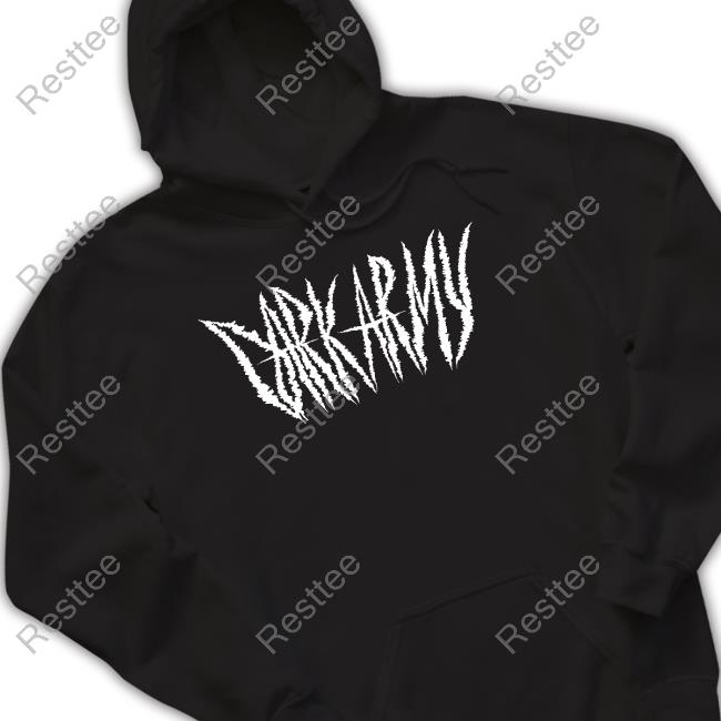 Lil Darkie Merch Small Dark One Dark Army Metal Shirt