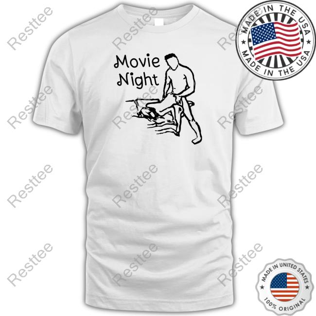 Movie Night Shirt White