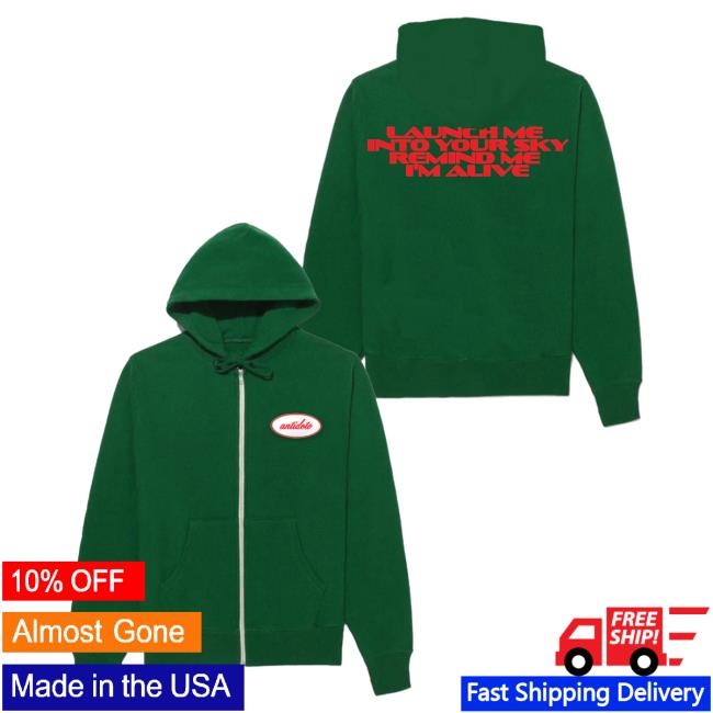 Official Fletcher Merch Store Launch Me Into Your Sky Zip Popover Hoodie Fletcher Clothing Shop Official Fletcher Merch Store Launch Me Into Your Sky Zip Sweaters Fletcher Clothing Shop