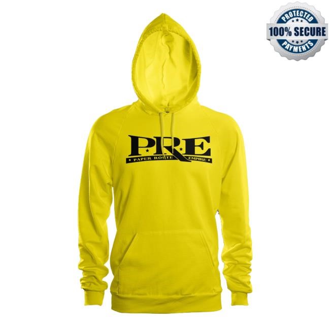 Key-Glock Merch Yellow Tape Hooded Sweater 2024 - Key Glock Merch Store Shop