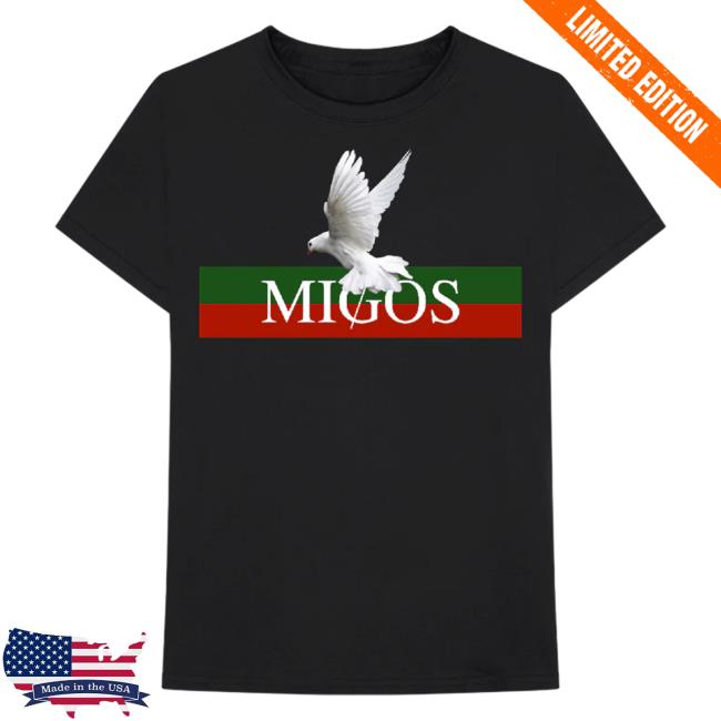 Official Migos Merch Migos Dove Hoodie