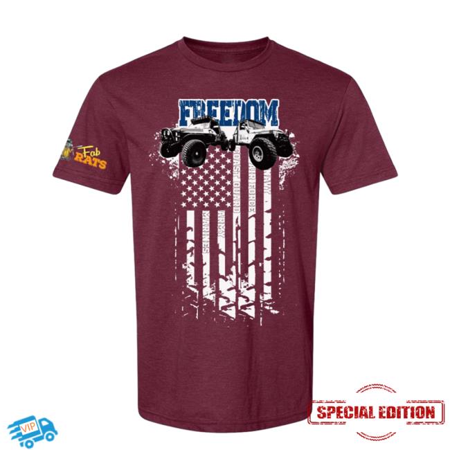 Official Fab Rats Patriotic Freedom Tee
