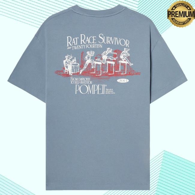 Rat Race Marengo Blue Tshirt | Buy Official Pompeii Apparel