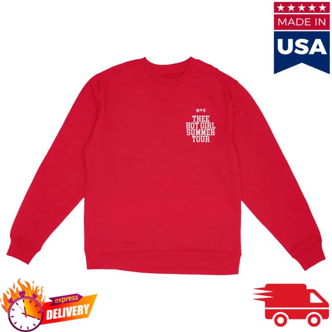Megan Thee Stallion Official Merch Hot Girl Summer Tour Sweater