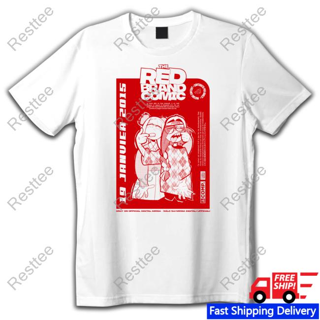 The Red Brand Comic Hoodie