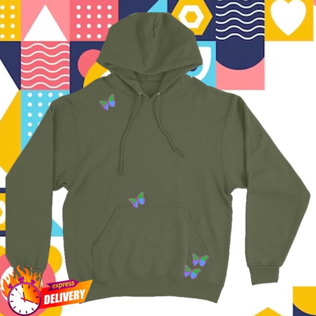 Earth is Hard Olive Green New Hoodie