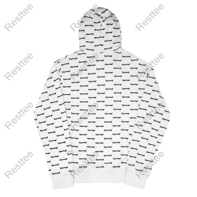 Official Money Clothing Micro Sig All Over Print Crew neck Sweatshirt 3D AOP White
