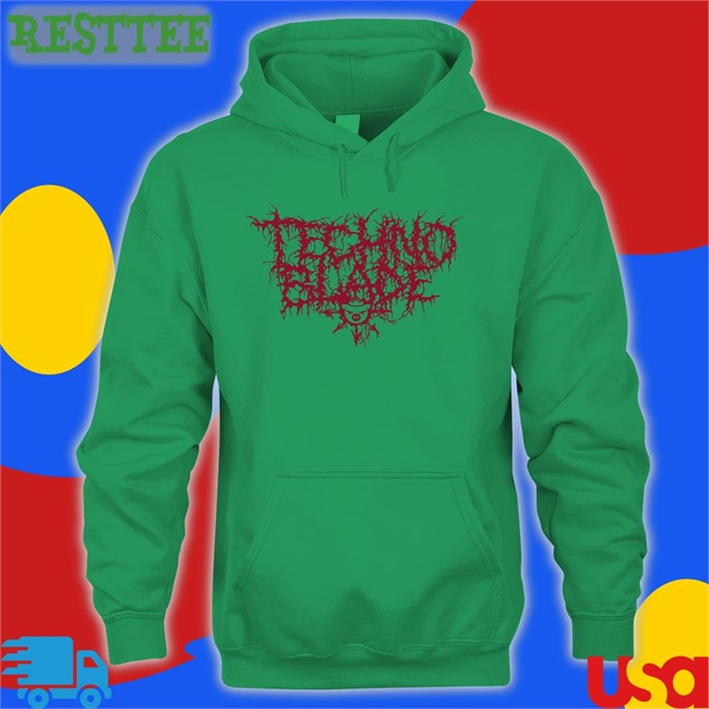 Technoblade Metal Font Hooded Sweatshirt Technoblade Merchandise Technoblade Metal Font Tank