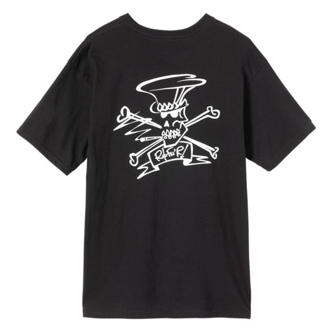 Official Gibson Merch Store Shop Gibson Slash 'Skully' Popover Shirt (Black) Gibson Band