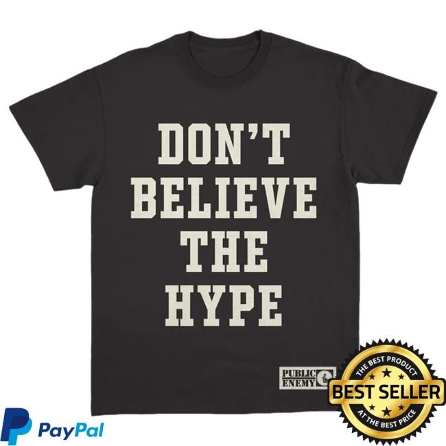Official Def Jam Store Public Enemy: Don’T Believe The Hype Tee