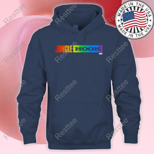 Official AEW Jungle Boy And Hook Junglehook Pride Sweatshirt Official Jungle Boy And Hook Junglehook Pride Tee