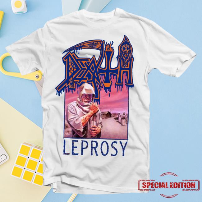 Official Indie Merch Store Shop Death "Leprosy" T Shirt IndieMerchStore